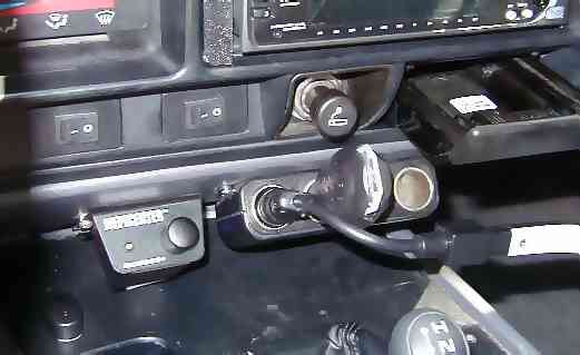 Installation of the Epicenter Control, 4-Way Cigarette Lighter, Sony Playstation, and Emerson DVD Player Switches