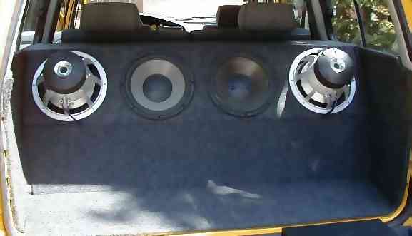 Installation of the Subwoofers and Box
